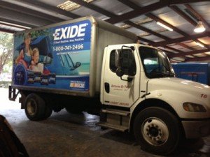 Exide Battery / Batteries by Fisher